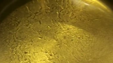 Sarı yağ kaynama başlar