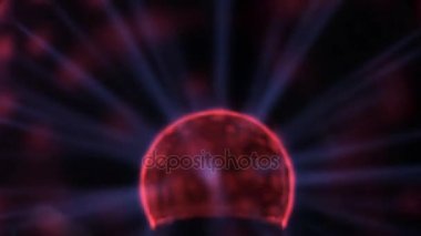 Yıldırım plazma topu siyah