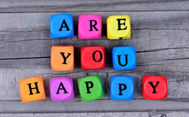 Soru masaya mutlu musun