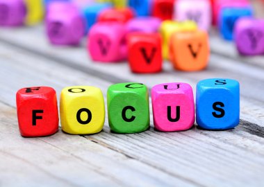 Tablo üzerinde odak kelime