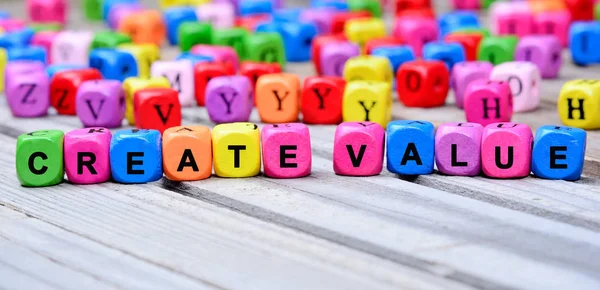 Renkli değer oluşturmak tablo üzerinde kelime