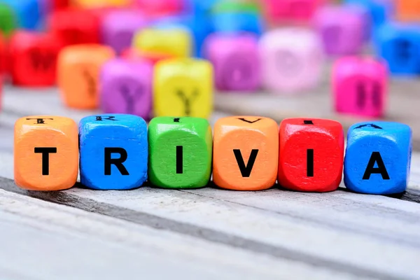 Tablo renkli kelime Trivia