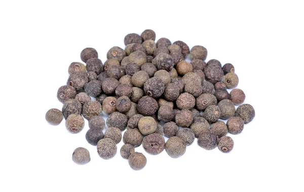 Group of allspice on white background — Stock Photo, Image