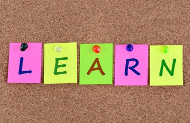 Notlar kelime öğrenin