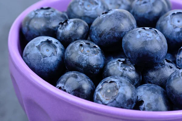 Blueberry dalam mangkuk — Stok Foto