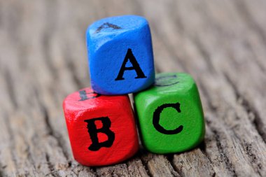 ABC word tablo