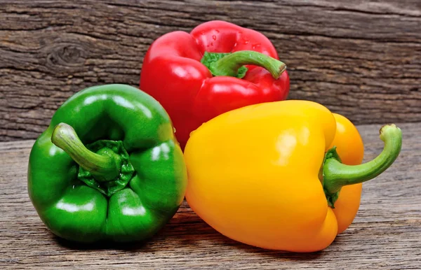 Sweet colorful bell on table — Stock Photo, Image