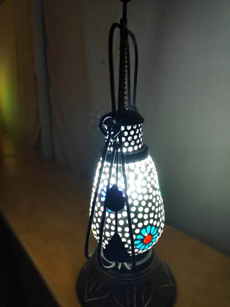 Variété Lampe Électrique Focus Sur Lampe — Photo