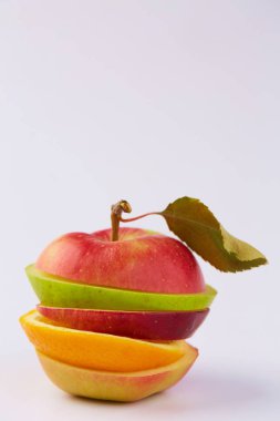 kesim, dilimlenmiş meyve yığını