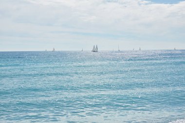 Barcelona'da deniz plaj