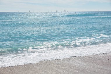 Barcelona'da deniz plaj