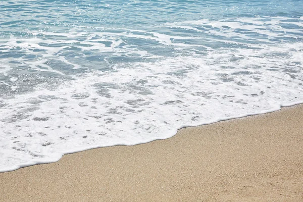 Praia do mar em Barcelona — Fotografia de Stock