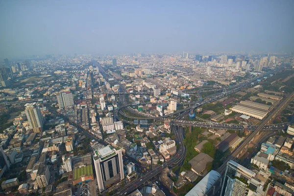 Бангкок панорама города — стоковое фото