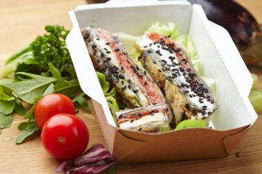 sebze ile peynir rulo