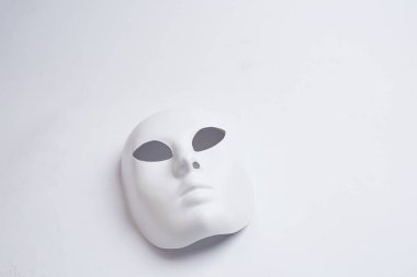 Beyaz Venedik Maske 