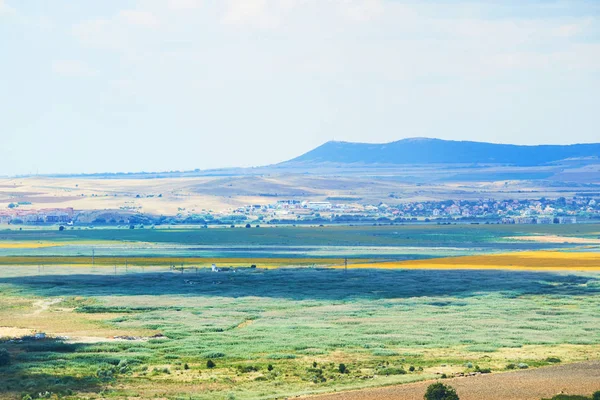 alan çayır kuşbakışı