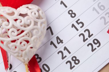 bir takvimin arka plan