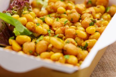 zerdeçal ile sebze ve fasulye