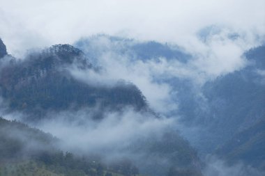 Karadağ'daki dağ manzarası