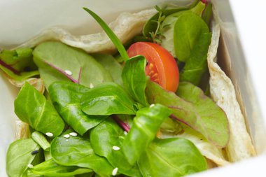 Vejetaryen vegan sebze tabağı