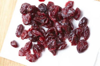 Sağlıklı beslenme kurutulmuş cranberries