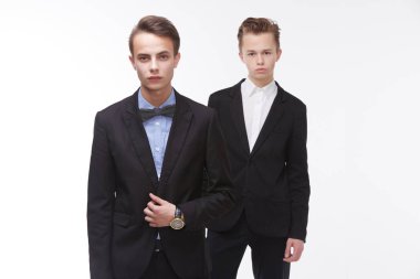 İki genç iş adamı.