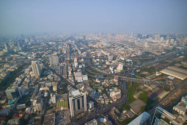 Vue du paysage urbain de Bangkok — Photo