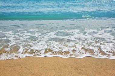 Barcelona'da deniz plaj