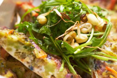 Roka ile sebze graten 