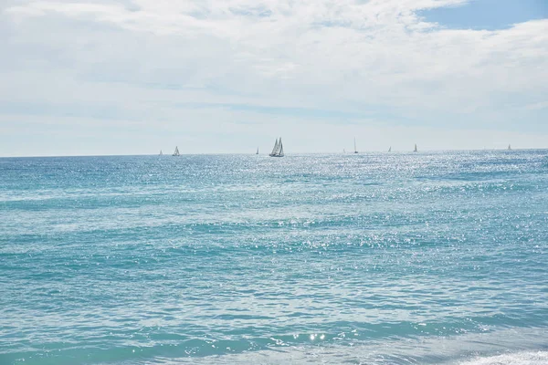 Barcelona'da deniz plaj