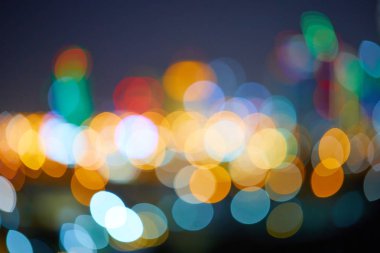 şehir ışıkları gece