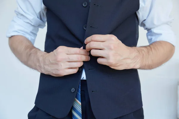 Vestidos de hombre de negocios — Foto de Stock