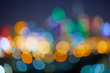 şehir ışıkları gece