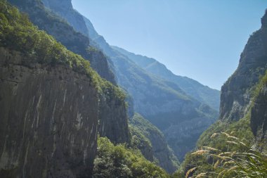 Karadağ'daki dağ manzarası