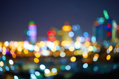şehir ışıkları gece