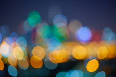 şehir ışıkları gece