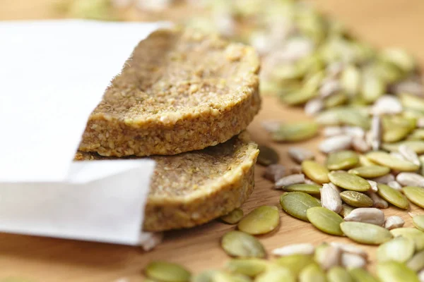 Gesunde Ernährung Müsli Samen — Stockfoto