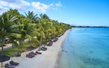 Güzel bir tropikal ada. Doğa, seyahat 