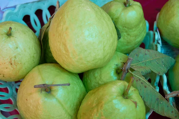 Fresh Ripe Tropical Fruits Market Stall — Stock Photo, Image