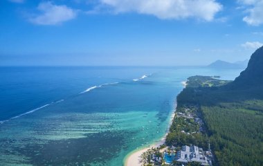 Mauritius adasının güzel doğası