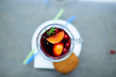 Sıcak şarap, kış mevsimi için mükemmel bir içecek.