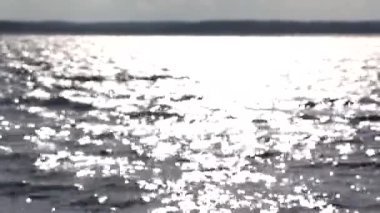 Beyaz ve Karadeniz sularının soyut arkaplanı