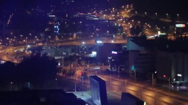 Şehir yollarının hızlı görüntüsü