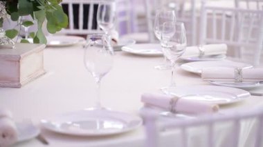 Restoran içi masa ayarları