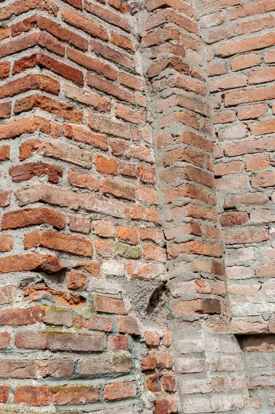 Altes Italienisches Haus Typische Steinmauer — Stockfoto