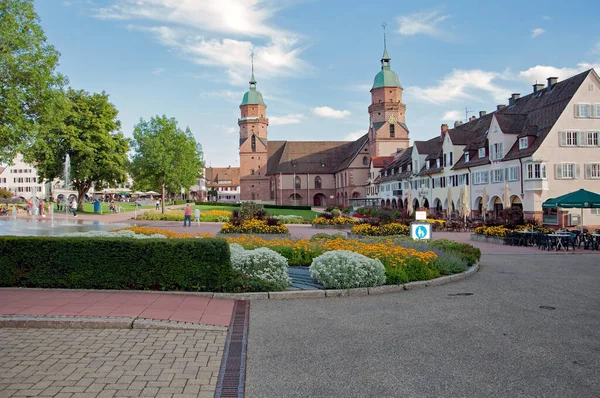 Bavyera, Almanya 'daki Kara Orman. Dağlarla, ormanlarla, derin deniz gölleriyle ve büyüleyici ülkelerle el değmemiş doğa. Freudenstadt şehri..
