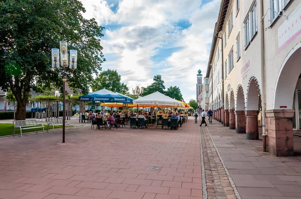 Bavyera, Almanya 'daki Kara Orman. Dağlarla, ormanlarla, göllerle ve büyüleyici ülkelerle el değmemiş doğa. Freudenstadt şehri..