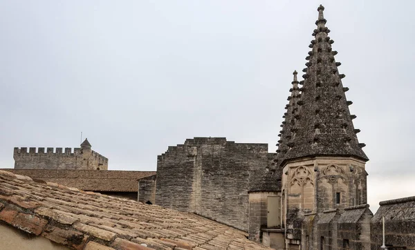 Avignon Região Provence França Residência Fortificada Cidade Dos Papas Século — Fotografia de Stock