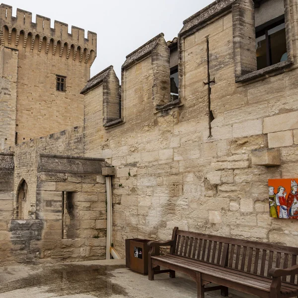 Avignon Der Provence Region Frankreich Befestigte Stadtresidenz Der Päpste Jahrhundert — Stockfoto