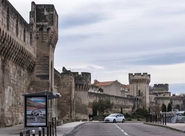 Avignon Der Provence Frankreich 2018 Historische Befestigte Stadt Berühmt Für — Stockfoto